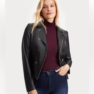 Laura Faux Suede Jacket Black